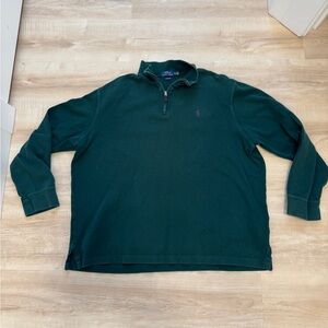 Polo Ralph Lauren - Men’s XL - Green - Estate Rib 1/4 Zip